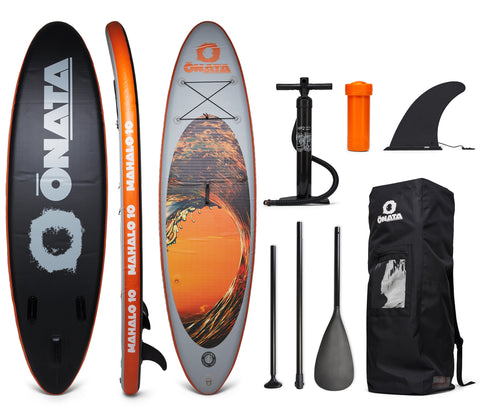 Onata Mahalo Inflatable Paddle Board - 10'