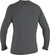 O'Neill Wetsuits, LLC Basic Skins Long Sleeves Rashguard - Men's - Smoke