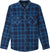 O'Neill Glacier Plaid Shirt - Youth - Navy