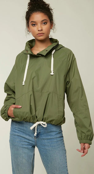 O'Neill Portland Hooded Windbreaker Jacket - Women's