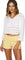O'Neill Renata Woven Hoodie Top - Women's - White