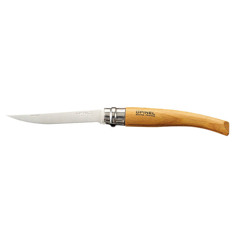 Opinel Slim Knife No.10 Beechwood Handle Stainless Blade