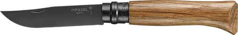 Opinel N°08 Chêne Black oak handle and black steel blade