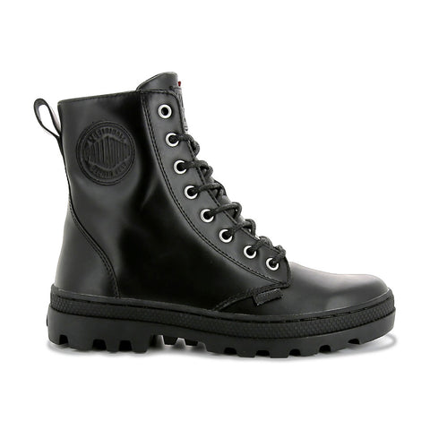 Palladium Women's Pallabosse Off Lea Booties