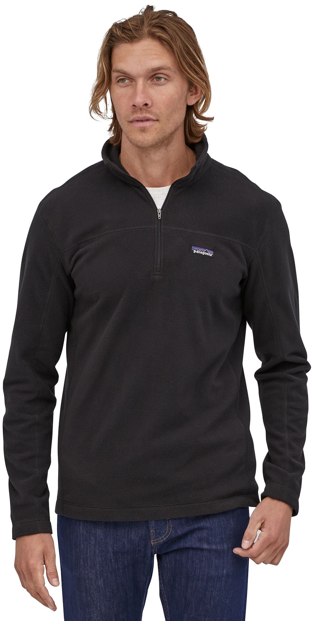 Patagonia micro d fleece pullover mens Clearance