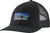 Patagonia P-6 Logo LoPro Trucker Hat - Unisex - Black