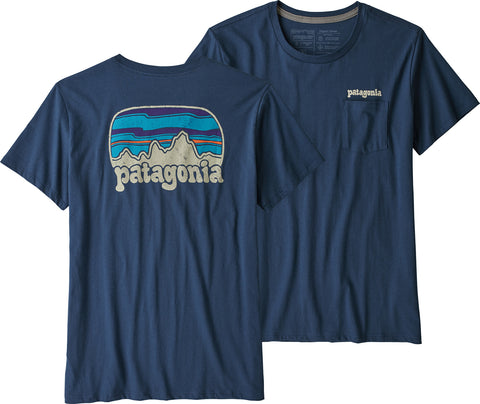 Patagonia Fitz Roy Far Out Organic Crew Pocket T-Shirt - Women's