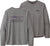 Patagonia Capilene Cool Daily Long Sleeve Graphic T-Shirt - Men's - 73 Skyline - Feather Grey