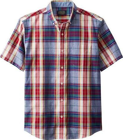 Pendleton Madras Short Sleeve Shirt - Men's