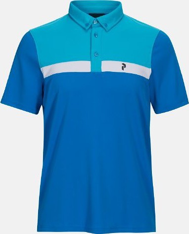 Peak Performance Panmore Button-down Striped Golf Polo - Men's
