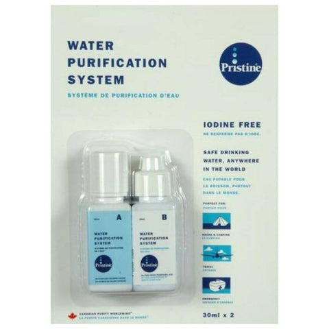 Pristine Water purification system Pack 2 oz