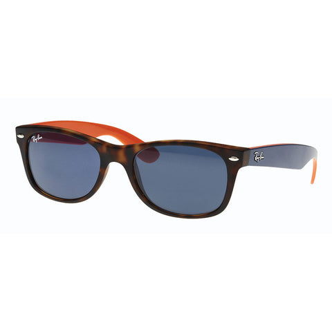 Ray-Ban New Wayfarer Bicolor - Matte Havana Frame - Grey Lens