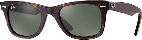 Ray-Ban Original Wayfarer Classic - Tortoise - Green Classic G-15 Lens