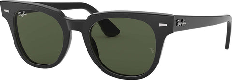 Ray-Ban Meteor Evolve - Black Frame - Green Classic G-15 Lens