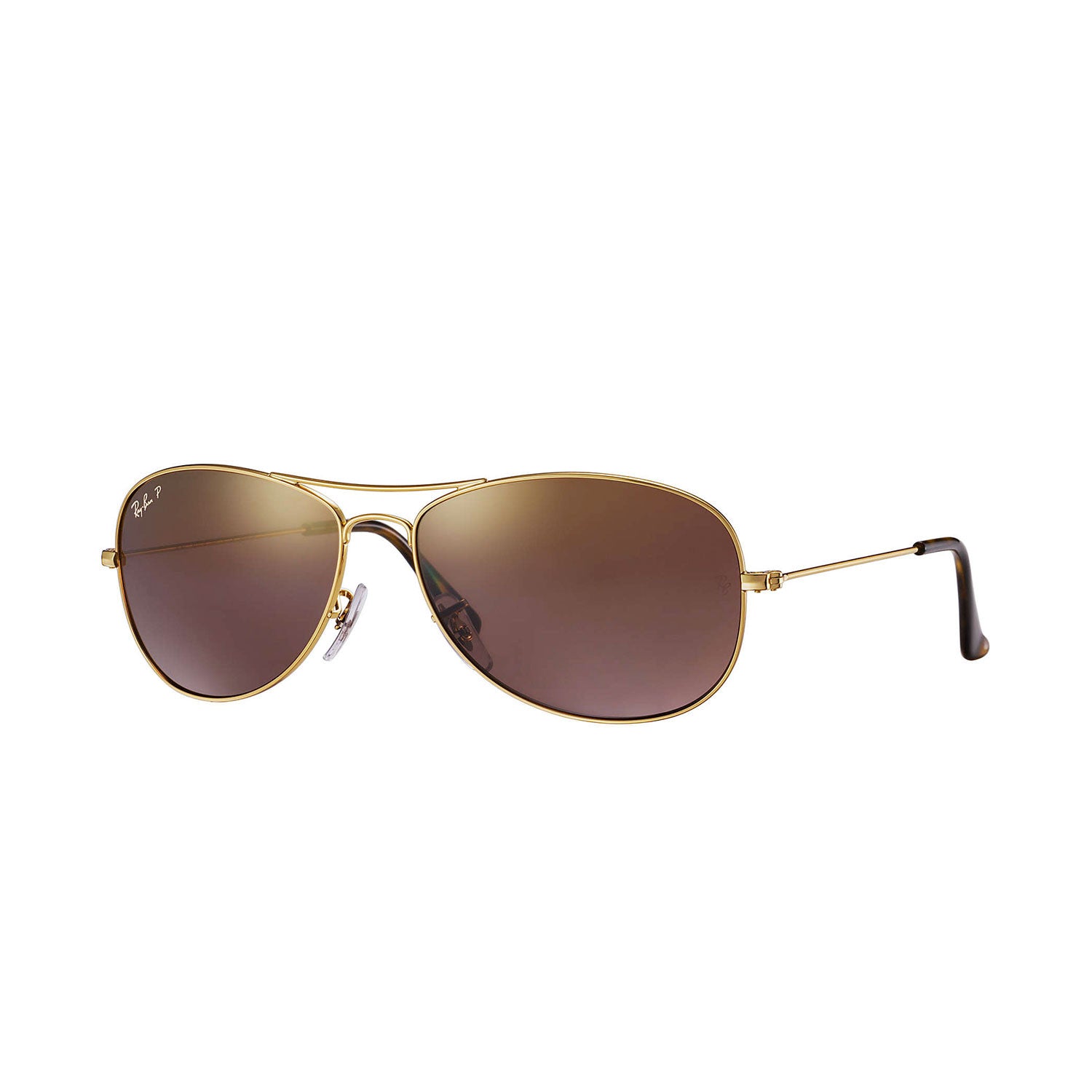 Ray Ban RB3562 - Gold Frame - Purple Mirror Chromance Polarized