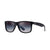 Ray-Ban Justin Classic - Black Frame - Polarized Grey Gradient Lens - No Color