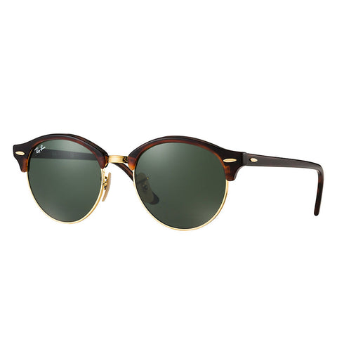 Ray-Ban Clubround - Tortoise Frame - Green Classic G-15 Lens