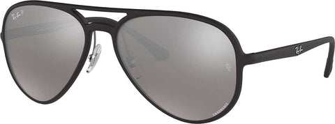 Ray-Ban RB4320CH Chromance - Black - Polarized Silver Mirror Chromance