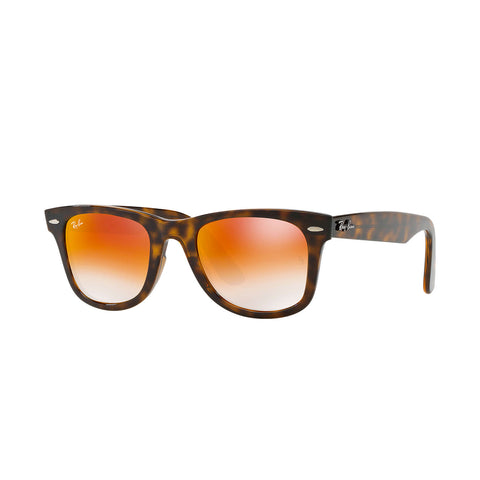 Ray-Ban Wayfarer Ease - Tortoise Frame - Orange Gradient Flash Lens