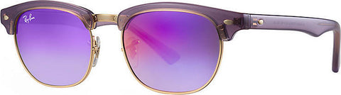 Ray-Ban Clubmaster Junior Sunglasses - Trasparent Violet