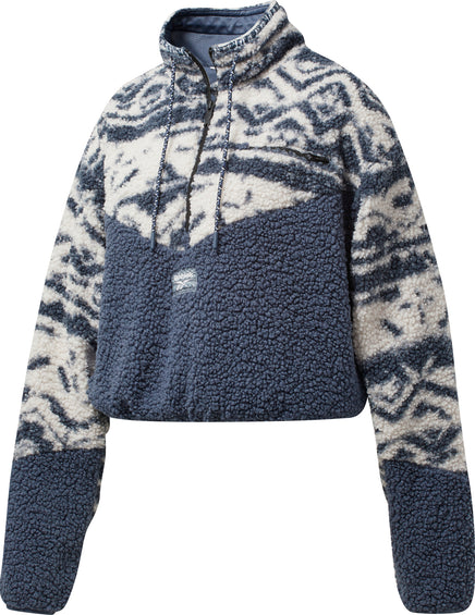 Reebok Classics Winter Escape Fleece AOP Halfzip Jacket - Women's