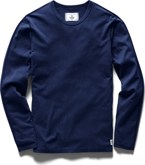 Reigning Champ Long Sleeve T-Shirt - Pima Jersey - Men's