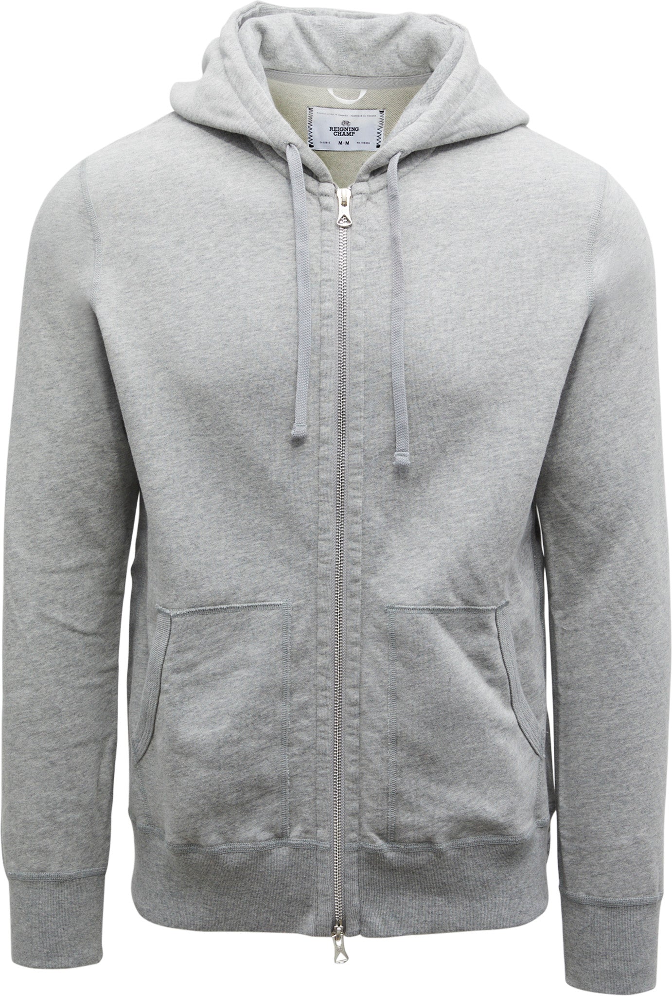 Reigning Champ Full Zip Hoodie - Lightweight Terry - Men's