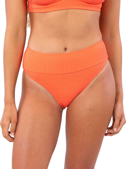Rip Curl Premium Surf Hi-Waist Cheeky Bikini Bottom - Women's