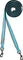 Rukka Solid Mediumulti Dog - Leash - Small - Turquoise