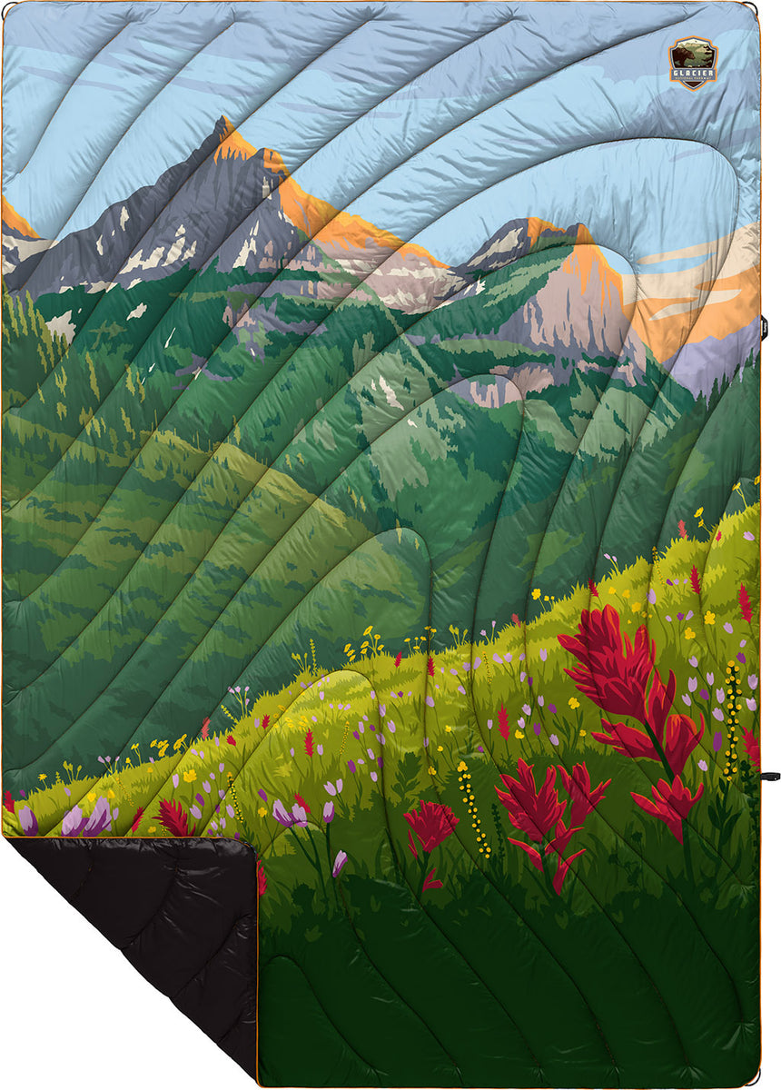 Rumpl Original Puffy Printed Blanket 1 person Altitude Sports