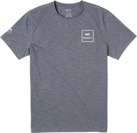 RVCA RVCA Logo Short Sleeve Rashguard - Men's
