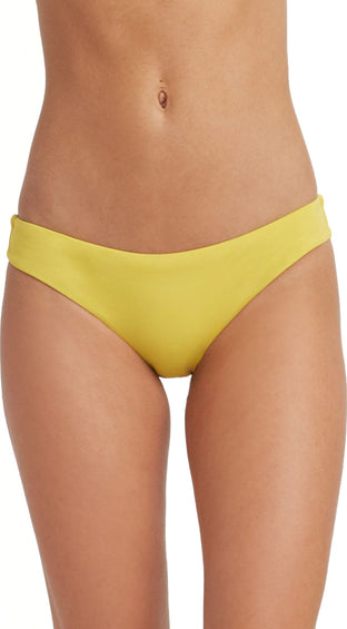 RVCA Solid Cheeky Bikini Bottom - Women's