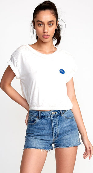 RVCA Happy Sad Cropped T-Shirt - Women's