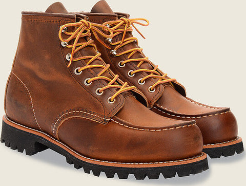 Red Wing Shoes 6-inch Roughneck Copper Rough and Tough Leather Boots - Men's
