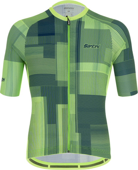 Santini Karma Kinetic Short Sleeve Cycling Jersey - Men's
