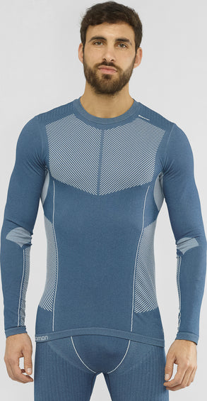 Salomon Primo Warm Long Sleeve CN Seamless Tee - Men's