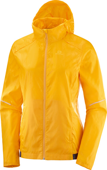 Salomon Agile Wind Print Hoodie Jacket - Women's