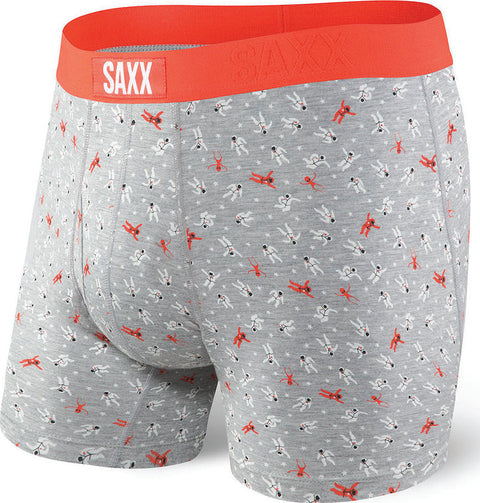 SAXX Underwear Ultra Boxer Fly - Men's Grey Heather Outta This World