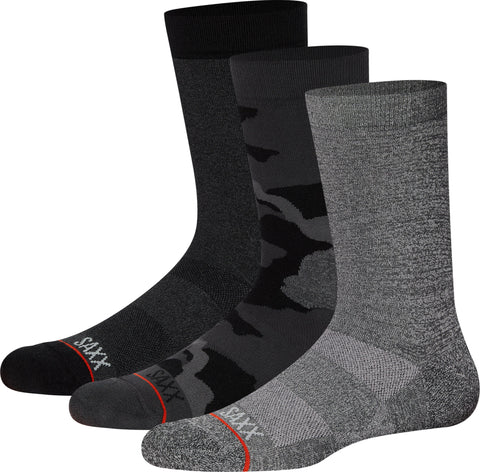 SAXX Whole Package 3-Pack Crew Socks - Men's