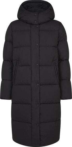 Save the Duck Hooded Long Sofy Coat - Women's