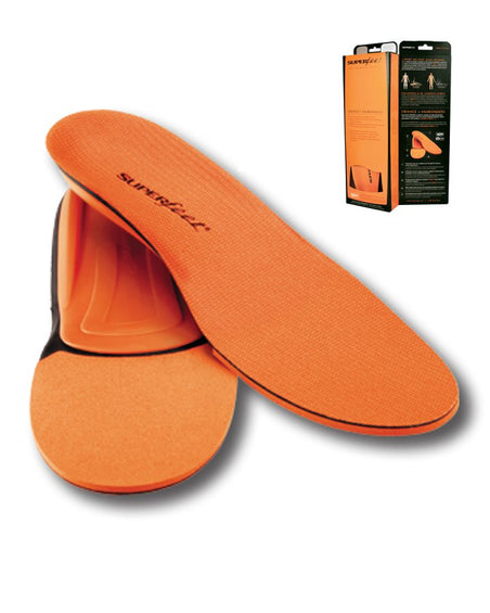 Superfeet Men's Footbed Orange Designed Comfort