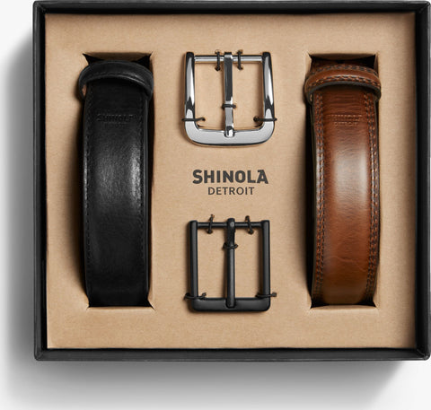 Shinola Guardian Belt Set - Men's