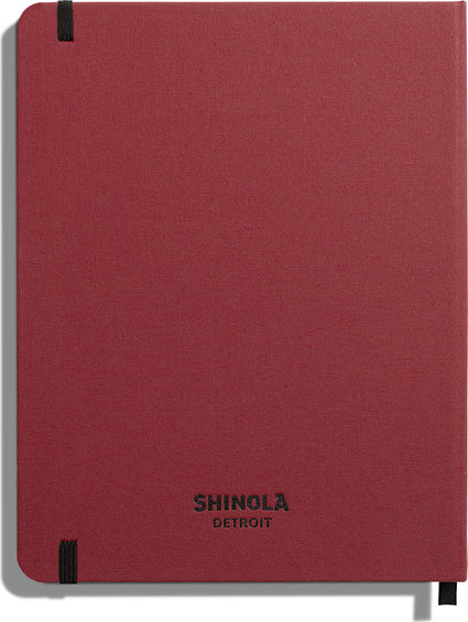 Shinola Large Hard Linen Journal