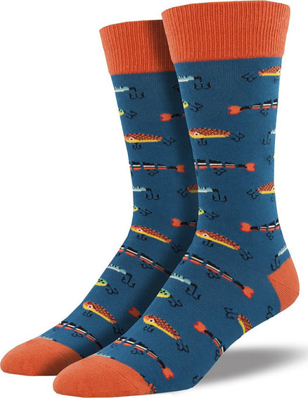 Socksmith Just Fishin'  Socks - Men's