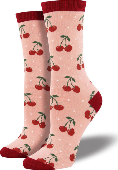 Socksmith Cherry Bamboo Socks - Women's