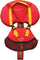 Salus Bijoux Floatation jacket - Infant - Red