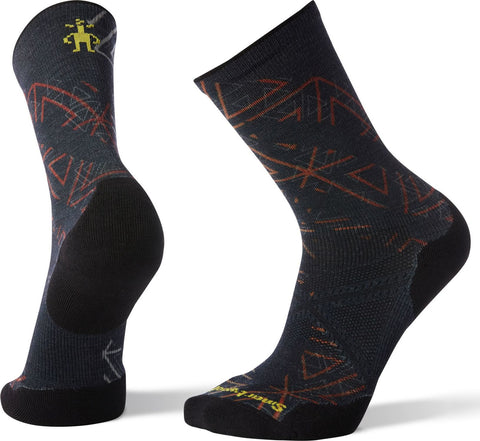 Smartwool PhD® Run Light Elite Print Crew Socks - Men's