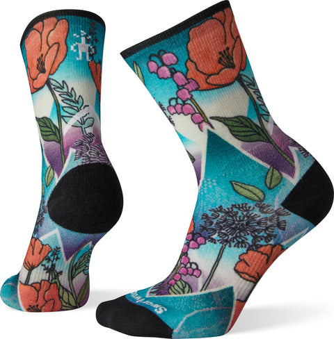 Smartwool PhD Pro Endurance Print Crew Socks - Women's