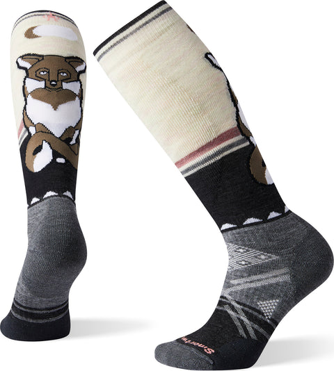 Smartwool PhD Ski Medium Fox Pattern Socks - Women's