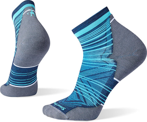 Smartwool Run Targeted Cushion Pattern Ankle Socks - Unisex